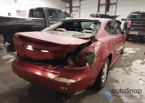 2004 Pontiac Grand Prix Gt2 из США, поврежденный, VIN 2G2WS522741206723